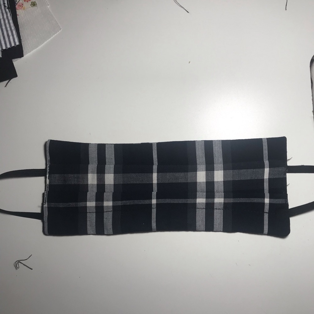 1 fabric mask with filter pouch and nose wire